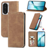 Retro Skin Feel Magnetic Flip Leather Phone Case, For Xiaomi Poco X8 Pro Max 5G, For Xiaomi Poco X8 Pro 5G, For Redmi Turbo 5 Max 5G, For Redmi Turbo 5 5G, For Xiaomi 17 Pro Max, For Xiaomi 17 Pro, For Xiaomi 17, For Xiaomi Poco M7 4G 169mm