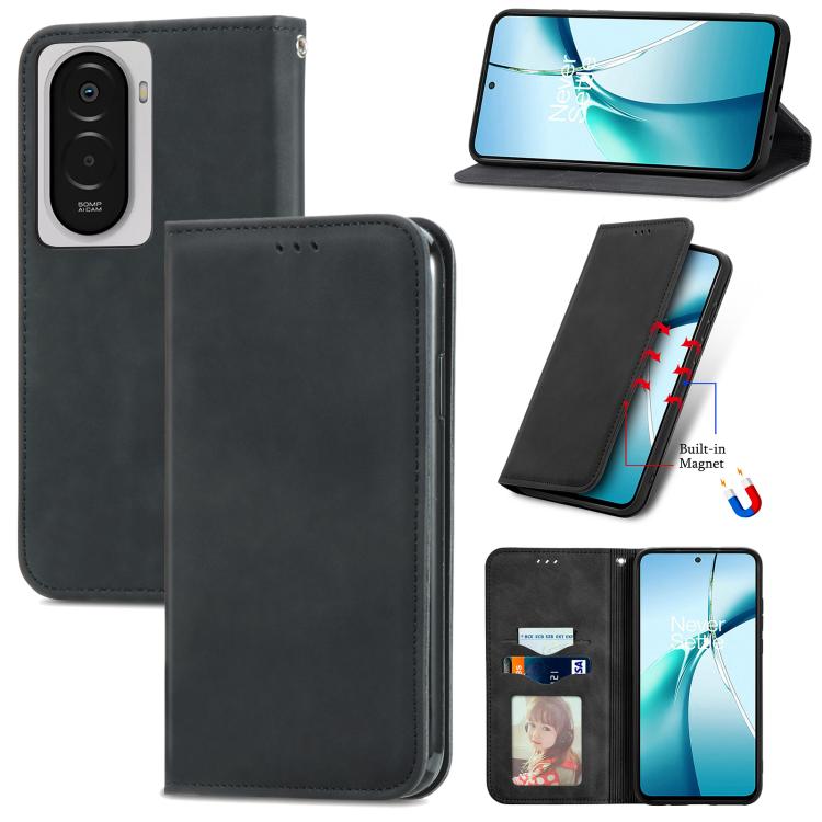 Retro Skin Feel Magnetic Flip Leather Phone Case, For Xiaomi Poco X8 Pro Max 5G, For Xiaomi Poco X8 Pro 5G, For Redmi Turbo 5 Max 5G, For Redmi Turbo 5 5G, For Xiaomi 17 Pro Max, For Xiaomi 17 Pro, For Xiaomi 17, For Xiaomi Poco M7 4G 169mm