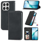 Retro Skin Feel Magnetic Flip Leather Phone Case, For Xiaomi Poco X8 Pro Max 5G, For Xiaomi Poco X8 Pro 5G, For Redmi Turbo 5 Max 5G, For Redmi Turbo 5 5G, For Xiaomi 17 Pro Max, For Xiaomi 17 Pro, For Xiaomi 17, For Xiaomi Poco M7 4G 169mm