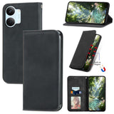 Retro Skin Feel Magnetic Flip Leather Phone Case, For Xiaomi Poco X8 Pro Max 5G, For Xiaomi Poco X8 Pro 5G, For Redmi Turbo 5 Max 5G, For Redmi Turbo 5 5G, For Xiaomi 17 Pro Max, For Xiaomi 17 Pro, For Xiaomi 17, For Xiaomi Poco M7 4G 169mm