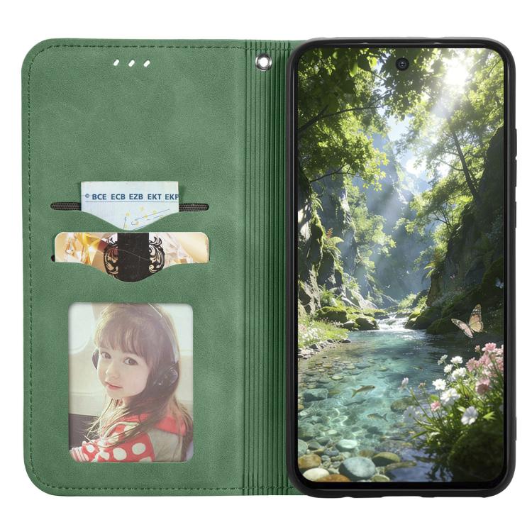Retro Skin Feel Magnetic Flip Leather Phone Case, For Xiaomi Poco X8 Pro Max 5G, For Xiaomi Poco X8 Pro 5G, For Redmi Turbo 5 Max 5G, For Redmi Turbo 5 5G, For Xiaomi 17 Pro Max, For Xiaomi 17 Pro, For Xiaomi 17, For Xiaomi Poco M7 4G 169mm