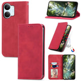 Retro Skin Feel Magnetic Flip Leather Phone Case, For Xiaomi Poco X8 Pro Max 5G, For Xiaomi Poco X8 Pro 5G, For Redmi Turbo 5 Max 5G, For Redmi Turbo 5 5G, For Xiaomi 17 Pro Max, For Xiaomi 17 Pro, For Xiaomi 17, For Xiaomi Poco M7 4G 169mm