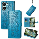 Cat and Dog Embossed Leather Phone Case, For Xiaomi Poco X8 Pro Max 5G, For Xiaomi Poco X8 Pro 5G, For Redmi Turbo 5 Max 5G, For Redmi Turbo 5 5G, For Xiaomi 17 Pro Max, For Xiaomi 17 Pro