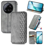 Cubic Grid Pressed Magnetic Leather Phone Case, For Xiaomi 15T Pro, For Xiaomi 15T, For Xiaomi 15 Ultra, For Redmi Turbo 4, For Xiaomi Poco X7 Pro, For Xiaomi 15 Pro, For Xiaomi 15, For Xiaomi Redmi Note 14 5G