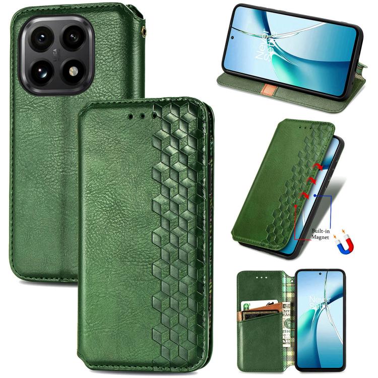 Cubic Grid Pressed Magnetic Leather Phone Case, For Xiaomi 15T Pro, For Xiaomi 15T, For Xiaomi 15 Ultra, For Redmi Turbo 4, For Xiaomi Poco X7 Pro, For Xiaomi 15 Pro, For Xiaomi 15, For Xiaomi Redmi Note 14 5G