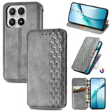 Cubic Grid Pressed Magnetic Leather Phone Case, For Xiaomi Poco X8 Pro Max 5G, For Xiaomi Poco X8 Pro 5G, For Redmi Turbo 5 Max 5G, For Redmi Turbo 5 5G, For Xiaomi 17 Pro Max, For Xiaomi 17 Pro, For Xiaomi 17, For Xiaomi Poco M7 4G 169mm