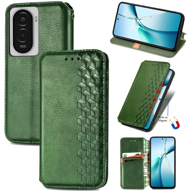 Cubic Grid Pressed Magnetic Leather Phone Case, For Xiaomi Poco X8 Pro Max 5G, For Xiaomi Poco X8 Pro 5G, For Redmi Turbo 5 Max 5G, For Redmi Turbo 5 5G, For Xiaomi 17 Pro Max, For Xiaomi 17 Pro, For Xiaomi 17, For Xiaomi Poco M7 4G 169mm