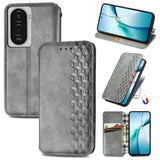Cubic Grid Pressed Magnetic Leather Phone Case, For Xiaomi Poco X8 Pro Max 5G, For Xiaomi Poco X8 Pro 5G, For Redmi Turbo 5 Max 5G, For Redmi Turbo 5 5G, For Xiaomi 17 Pro Max, For Xiaomi 17 Pro, For Xiaomi 17, For Xiaomi Poco M7 4G 169mm