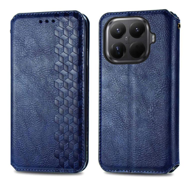 Cubic Grid Pressed Magnetic Leather Phone Case, For Xiaomi 15T Pro, For Xiaomi 15T, For Xiaomi 15 Ultra, For Redmi Turbo 4, For Xiaomi Poco X7 Pro, For Xiaomi 15 Pro, For Xiaomi 15, For Xiaomi Redmi Note 14 5G
