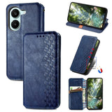 Cubic Grid Pressed Magnetic Leather Phone Case, For Xiaomi Poco X8 Pro Max 5G, For Xiaomi Poco X8 Pro 5G, For Redmi Turbo 5 Max 5G, For Redmi Turbo 5 5G, For Xiaomi 17 Pro Max, For Xiaomi 17 Pro, For Xiaomi 17, For Xiaomi Poco M7 4G 169mm