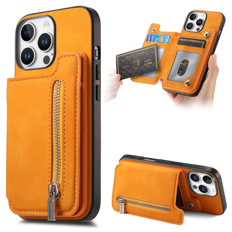 Retro MagSafe Zipper Wallet Card Bag Back Phone Case, For iPhone 14 Pro, For iPhone 14 Pro Max, For iPhone 13 Pro Max, For iPhone 13 Pro, For iPhone 13, For iPhone 12 Pro Max