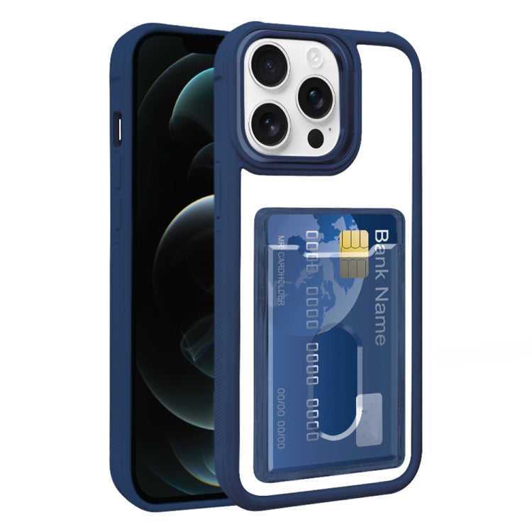 Electroplated Card Bag Acrylic Hybrid TPU Phone Case, For iPhone 12, For iPhone 12 Pro Max, For iPhone 12 Pro, For iPhone 11 Pro Max, For iPhone 11