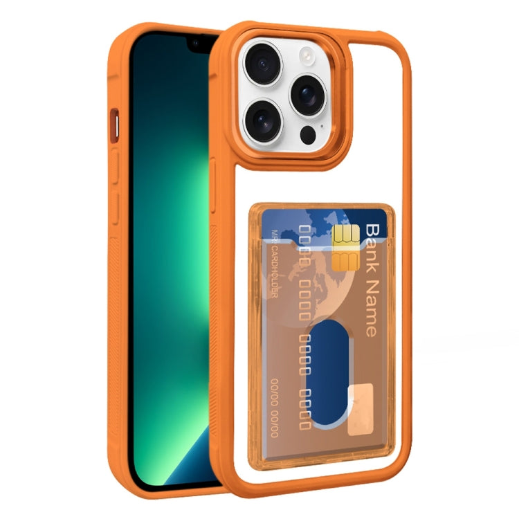Electroplated Card Bag Acrylic Hybrid TPU Phone Case, For iPhone 14 Plus, For iPhone 14, For iPhone 14 Pro Max, For iPhone 13 Pro Max, For iPhone 13 Pro, For iPhone 13