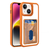 Electroplated Card Bag Acrylic Hybrid TPU Phone Case, For iPhone 14 Plus, For iPhone 14, For iPhone 14 Pro Max, For iPhone 13 Pro Max, For iPhone 13 Pro, For iPhone 13