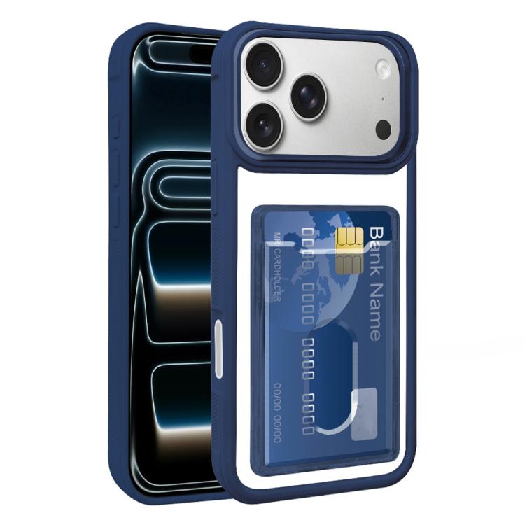 Electroplated Card Bag Acrylic Hybrid TPU Phone Case, For iPhone 18 Pro Max, For iPhone 17 Pro Max, For iPhone 17 Pro, For iPhone 17, For iPhone 17 Air, For iPhone 16 Pro Max