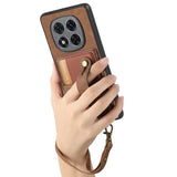 Retro Cross Wristband Wallet Leather Back Phone Case, For Redmi Note 15 Pro+ 5G, For Redmi Note 15 4G / 5G Global 164mm, For Redmi Note 15 Pro 4G Global 163.2mm, For Xiaomi 17 Pro Max, For Redmi Note 15 Pro 5G, For Xiaomi 17 Pro, For Xiaomi 15T Pro    ...