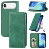 Retro Skin Feel Magnetic Flip Leather Phone Case, For iPhone 17 Pro Max, For iPhone 17 Pro, For iPhone 17, For iPhone Air