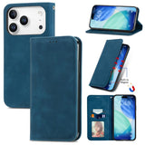 Retro Skin Feel Magnetic Flip Leather Phone Case, For iPhone 17 Pro Max, For iPhone 17 Pro, For iPhone 17, For iPhone Air