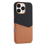 Kalebol Cloth Textue Stitching Card Slot Magnetic Phone Case, For iPhone 17 Pro Max, For iPhone 17 Pro, For iPhone 17, For iPhone Air, For iPhone 16 Pro Max, For iPhone 16 Pro, For iPhone 16 Plus, For iPhone 16