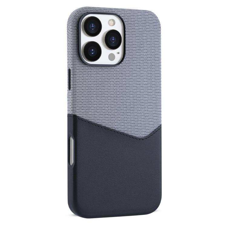 Kalebol Cloth Textue Stitching Card Slot Magnetic Phone Case, For iPhone 17 Pro Max, For iPhone 17 Pro, For iPhone 17, For iPhone Air, For iPhone 16 Pro Max, For iPhone 16 Pro, For iPhone 16 Plus, For iPhone 16