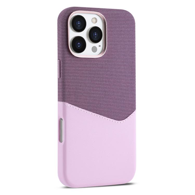 Kalebol Cloth Textue Stitching Card Slot Magnetic Phone Case, For iPhone 17 Pro Max, For iPhone 17 Pro, For iPhone 17, For iPhone Air, For iPhone 16 Pro Max, For iPhone 16 Pro, For iPhone 16 Plus, For iPhone 16