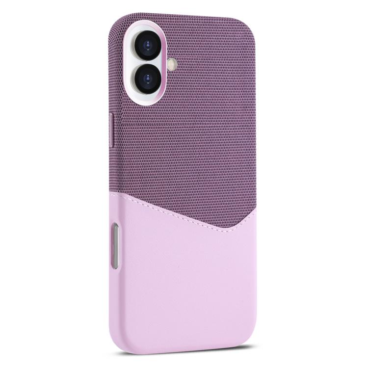 Kalebol Cloth Textue Stitching Card Slot Magnetic Phone Case, For iPhone 17 Pro Max, For iPhone 17 Pro, For iPhone 17, For iPhone Air, For iPhone 16 Pro Max, For iPhone 16 Pro, For iPhone 16 Plus, For iPhone 16