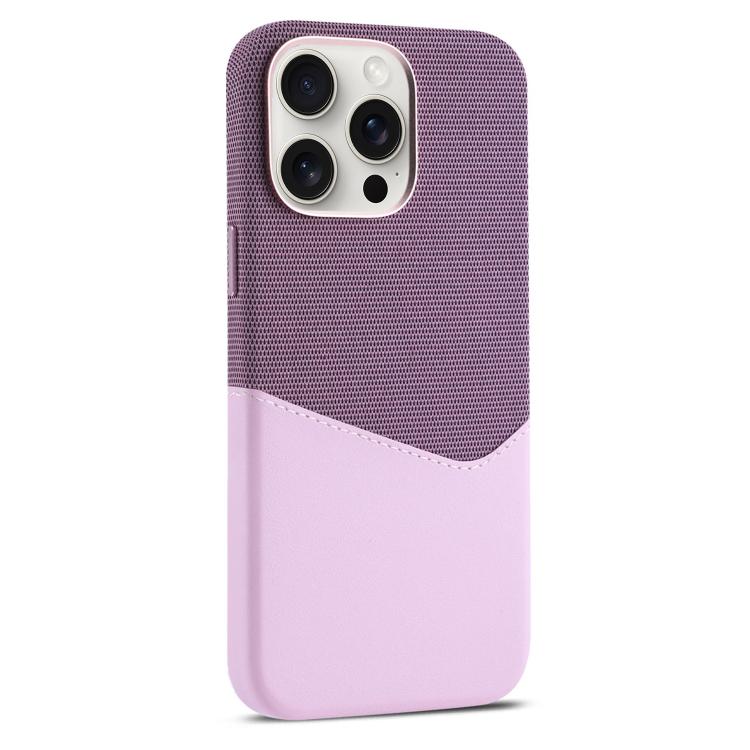 Kalebol Cloth Textue Stitching Card Slot Magnetic Phone Case, For iPhone 15 Pro Max, For iPhone 15 Pro, For iPhone 15 Plus, For iPhone 15, For iPhone 14, For iPhone 14 Pro, For iPhone 14 Pro Max, For iPhone 13 Pro Max