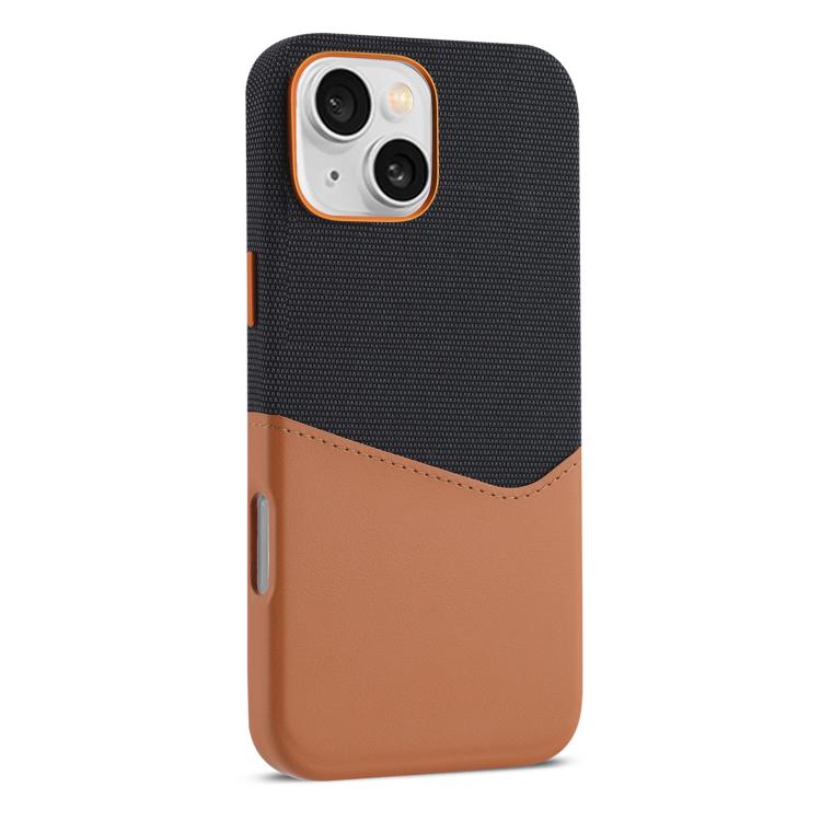 Kalebol Cloth Textue Stitching Card Slot Magnetic Phone Case, For iPhone 15 Pro Max, For iPhone 15 Pro, For iPhone 15 Plus, For iPhone 15, For iPhone 14, For iPhone 14 Pro, For iPhone 14 Pro Max, For iPhone 13 Pro Max