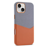 Kalebol Cloth Textue Stitching Card Slot Magnetic Phone Case, For iPhone 15 Pro Max, For iPhone 15 Pro, For iPhone 15 Plus, For iPhone 15, For iPhone 14, For iPhone 14 Pro, For iPhone 14 Pro Max, For iPhone 13 Pro Max