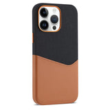 Kalebol Cloth Textue Stitching Card Slot Magnetic Phone Case, For iPhone 15 Pro Max, For iPhone 15 Pro, For iPhone 15 Plus, For iPhone 15, For iPhone 14, For iPhone 14 Pro, For iPhone 14 Pro Max, For iPhone 13 Pro Max