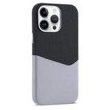Kalebol Cloth Textue Stitching Card Slot Magnetic Phone Case, For iPhone 15 Pro Max, For iPhone 15 Pro, For iPhone 15 Plus, For iPhone 15, For iPhone 14, For iPhone 14 Pro, For iPhone 14 Pro Max, For iPhone 13 Pro Max