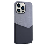 Kalebol Cloth Textue Stitching Card Slot Magnetic Phone Case, For iPhone 15 Pro Max, For iPhone 15 Pro, For iPhone 15 Plus, For iPhone 15, For iPhone 14, For iPhone 14 Pro, For iPhone 14 Pro Max, For iPhone 13 Pro Max