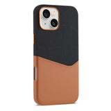 Kalebol Cloth Textue Stitching Card Slot Magnetic Phone Case, For iPhone 13 Pro, For iPhone 13, For iPhone 12, For iPhone 12 Pro Max, For iPhone 12 Pro