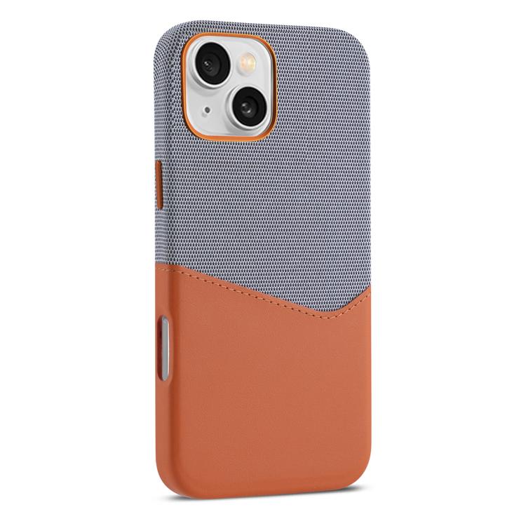 Kalebol Cloth Textue Stitching Card Slot Magnetic Phone Case, For iPhone 13 Pro, For iPhone 13, For iPhone 12, For iPhone 12 Pro Max, For iPhone 12 Pro