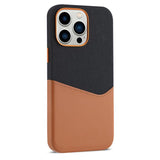 Kalebol Cloth Textue Stitching Card Slot Magnetic Phone Case, For iPhone 13 Pro, For iPhone 13, For iPhone 12, For iPhone 12 Pro Max, For iPhone 12 Pro