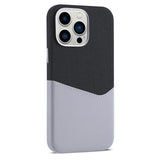 Kalebol Cloth Textue Stitching Card Slot Magnetic Phone Case, For iPhone 13 Pro, For iPhone 13, For iPhone 12, For iPhone 12 Pro Max, For iPhone 12 Pro