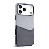 Kalebol Cloth Textue Stitching Card Slot Magnetic Phone Case, For iPhone 17 Pro Max, For iPhone 17 Pro, For iPhone 17, For iPhone Air, For iPhone 16 Pro Max, For iPhone 16 Pro, For iPhone 16 Plus, For iPhone 16