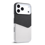 Kalebol Cloth Textue Stitching Card Slot Magnetic Phone Case, For iPhone 17 Pro Max, For iPhone 17 Pro, For iPhone 17, For iPhone Air, For iPhone 16 Pro Max, For iPhone 16 Pro, For iPhone 16 Plus, For iPhone 16