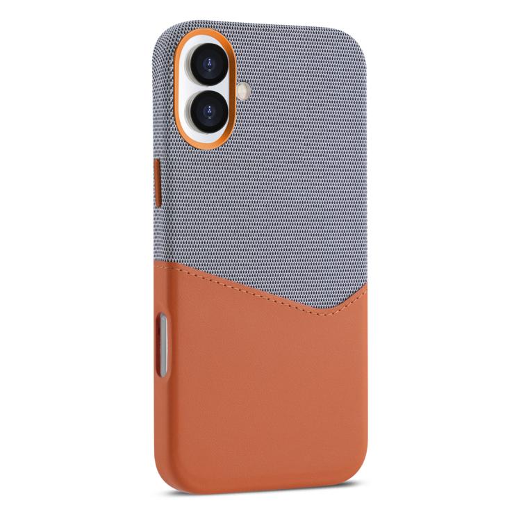 Kalebol Cloth Textue Stitching Card Slot Magnetic Phone Case, For iPhone 17 Pro Max, For iPhone 17 Pro, For iPhone 17, For iPhone Air, For iPhone 16 Pro Max, For iPhone 16 Pro, For iPhone 16 Plus, For iPhone 16