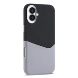Kalebol Cloth Textue Stitching Card Slot Magnetic Phone Case, For iPhone 17 Pro Max, For iPhone 17 Pro, For iPhone 17, For iPhone Air, For iPhone 16 Pro Max, For iPhone 16 Pro, For iPhone 16 Plus, For iPhone 16