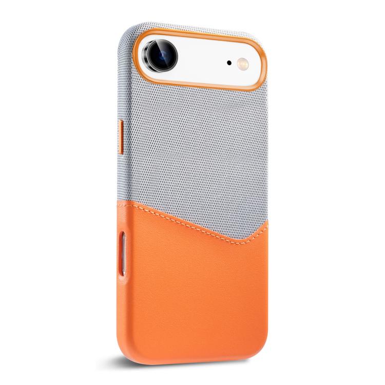 Kalebol Cloth Textue Stitching Card Slot Magnetic Phone Case, For iPhone 17 Pro Max, For iPhone 17 Pro, For iPhone 17, For iPhone Air, For iPhone 16 Pro Max, For iPhone 16 Pro, For iPhone 16 Plus, For iPhone 16