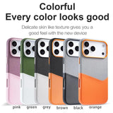 Kalebol Cloth Textue Stitching Card Slot Magnetic Phone Case, For iPhone 13 Pro, For iPhone 13, For iPhone 12, For iPhone 12 Pro Max, For iPhone 12 Pro