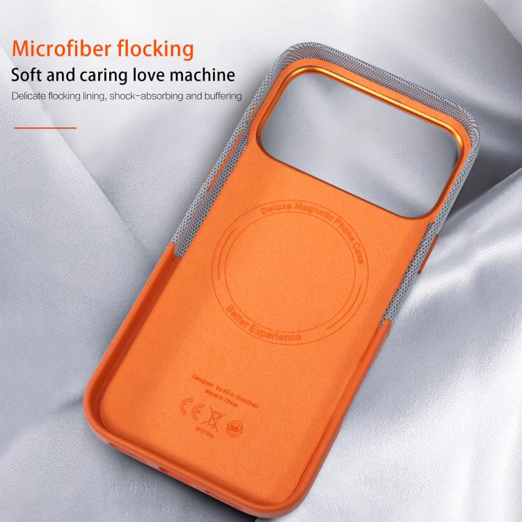 Kalebol Cloth Textue Stitching Card Slot Magnetic Phone Case, For iPhone 17 Pro Max, For iPhone 17 Pro, For iPhone 17, For iPhone Air, For iPhone 16 Pro Max, For iPhone 16 Pro, For iPhone 16 Plus, For iPhone 16