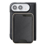 Kalebol Slim MagSafe Ring Magnetic Card Bag Leather Phone Case, For iPhone Fold, For iPhone 18 Pro, For iPhone 18 Pro Max, For iPhone 17 Pro Max, For iPhone 17 Pro, For iPhone 17, For iPhone Air