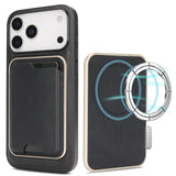Kalebol Slim MagSafe Ring Magnetic Card Bag Leather Phone Case, For iPhone Fold, For iPhone 18 Pro, For iPhone 18 Pro Max, For iPhone 17 Pro Max, For iPhone 17 Pro, For iPhone 17, For iPhone Air