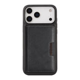 Kalebol Strong MagSafe Magnetic Two-Fold Card Bag Leather Phone Case, For iPhone 17 Pro Max, For iPhone 17 Pro, For iPhone 17, For iPhone Air