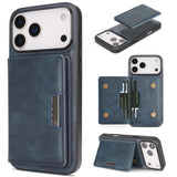 Kalebol Strong MagSafe Magnetic Two-Fold Card Bag Leather Phone Case, For iPhone Fold, For iPhone 18 Pro, For iPhone 18 Pro Max, For iPhone 17 Pro Max, For iPhone 17 Pro, For iPhone 17, For iPhone Air, For iPhone 17e / 16e