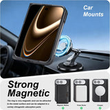 Kalebol Strong MagSafe Magnetic Two-Fold Card Bag Leather Phone Case, For iPhone Fold, For iPhone 18 Pro, For iPhone 18 Pro Max, For iPhone 17 Pro Max, For iPhone 17 Pro, For iPhone 17, For iPhone Air, For iPhone 17e / 16e