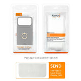 Kalebol Strong MagSafe Ring Magnetic Card Bag Holder Leather Phone Case, For iPhone 17 Pro Max, For iPhone 17 Pro, For iPhone 17, For iPhone Air