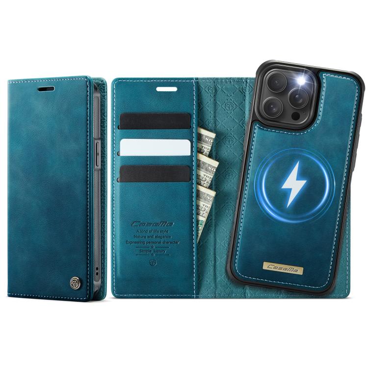 CaseMe C49 MagSafe RFID Blocking Detachable Wallet Leather Phone Case, For iPhone 13, For iPhone 12 / 12 Pro, For iPhone 12 Pro Max, For iPhone 11 Pro Max, For iPhone 11, For iPhone 11 Pro